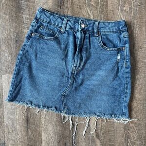 Wild Fable || Denim Blue Jean Skirt